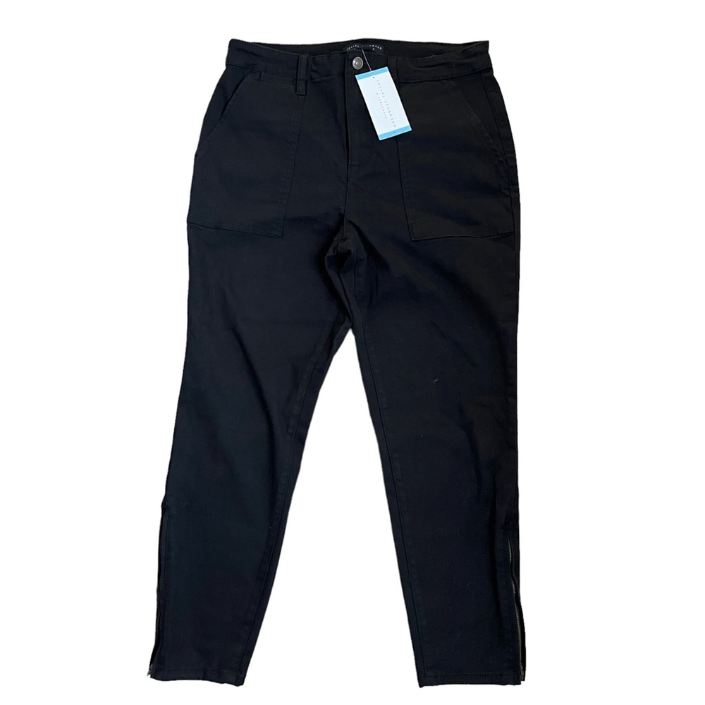 NWT Black Social Standards Logan Utility Pants